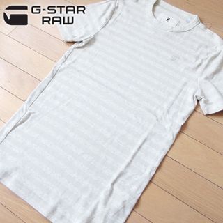 超美品S ジースター G-STAR RAW メンズ 半袖ボーダーカットソー