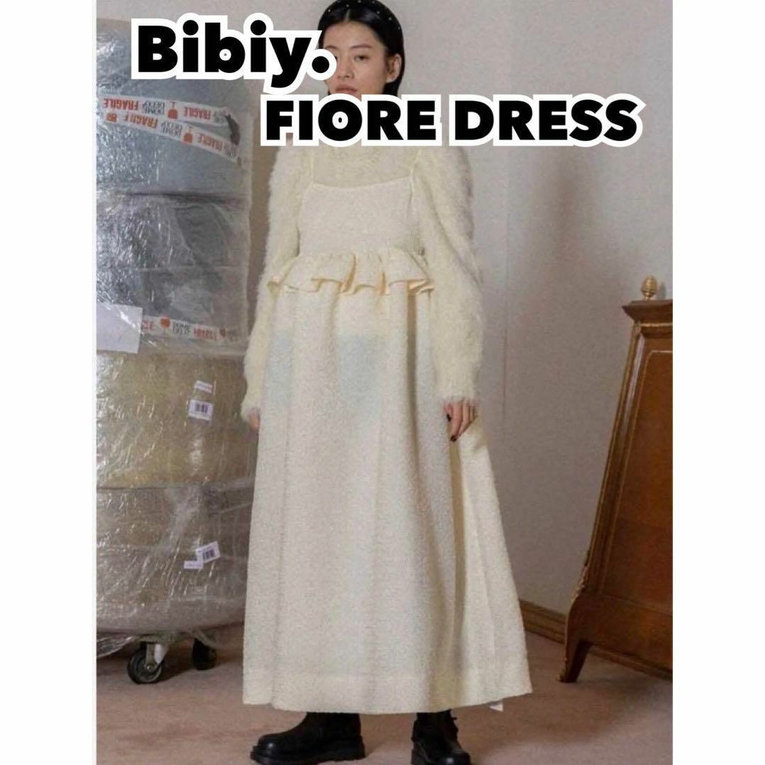 Bibiy. FIORE DRESS キャミソールワンピース ビビィ ジャガード