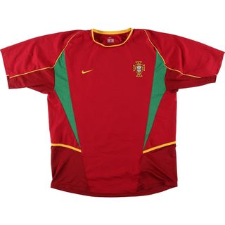 ナイキ(NIKE)の古着 ナイキ NIKE ポルトガル代表 サッカーユニフォーム ゲームシャツ メンズXL /eaa438495(Tシャツ/カットソー(半袖/袖なし))