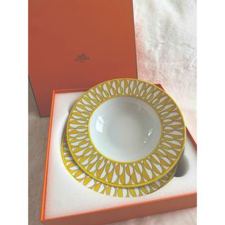 エルメス(Hermes)の新品未使用☆ エルメス　ソレイユ　パスタプレート　2枚セット(食器)