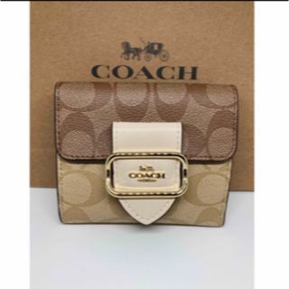 コーチ(COACH)のCOACH二つ折財布CH387 スモールモーガンウォレット(財布)