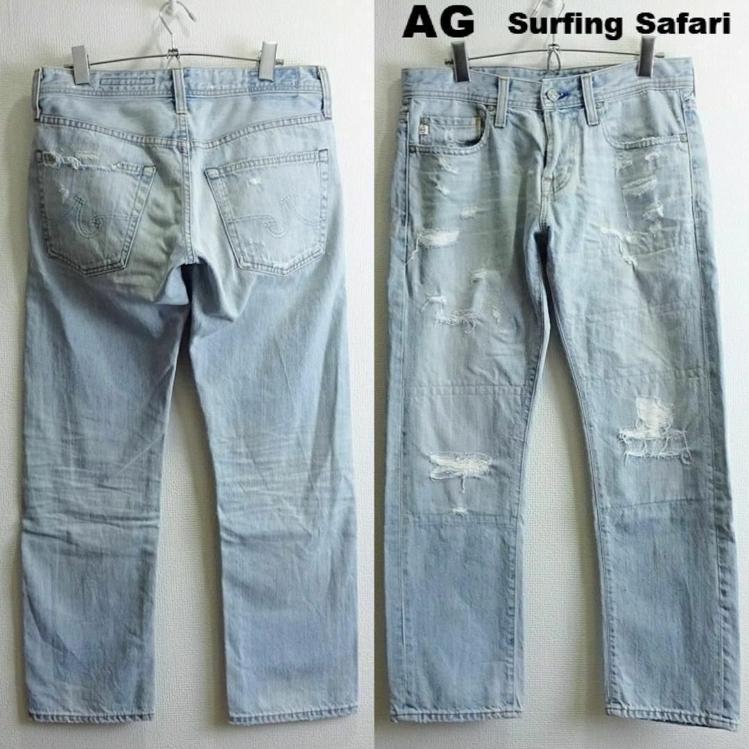 AG(エージー)の希少★　AG　Surfing Safari　W79cm　クラシカルモデル　薄青 メンズのパンツ(デニム/ジーンズ)の商品写真