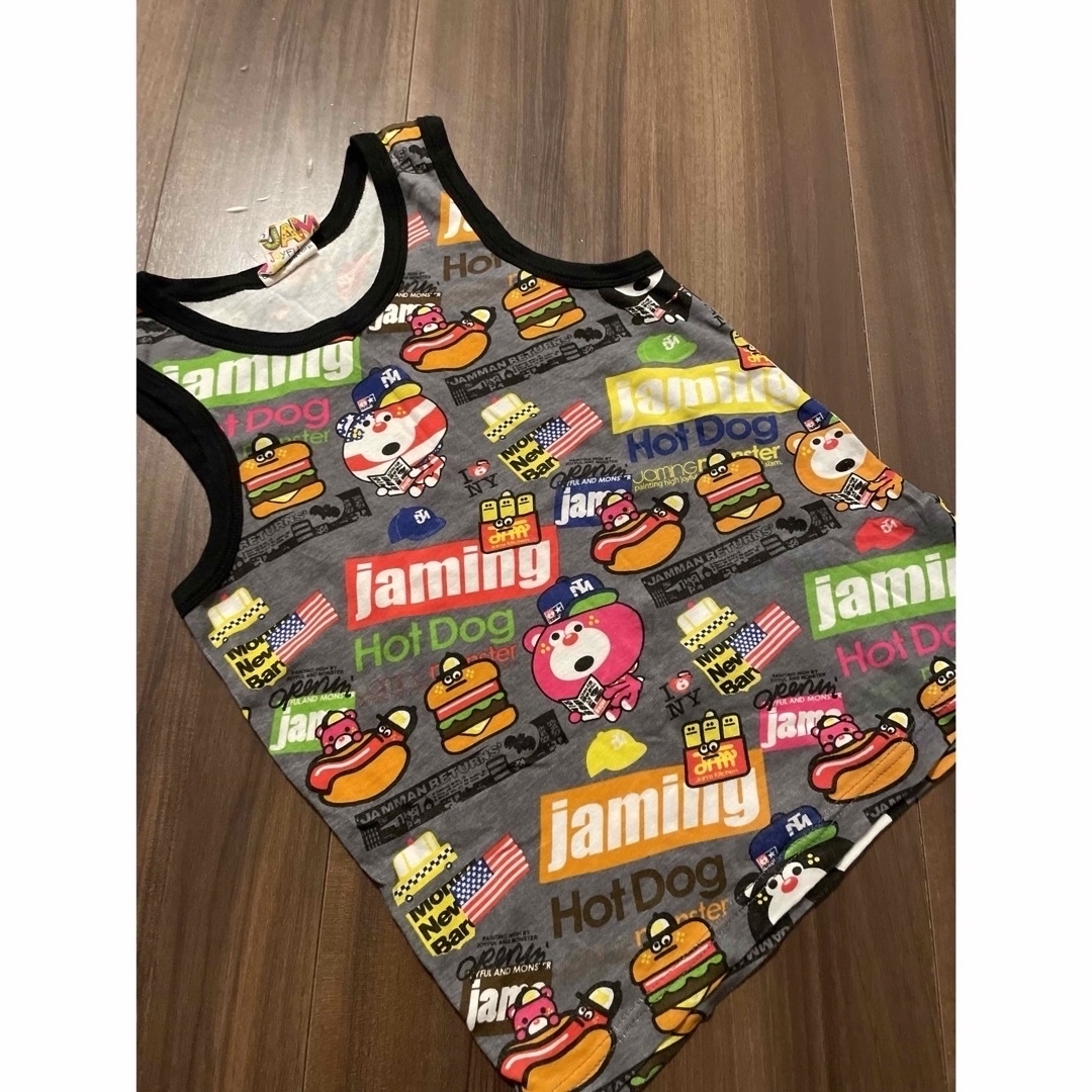 JAM(ジャム)の専用♡ありがとうございますノースリーブ JAM 140 2枚セット キッズ/ベビー/マタニティのキッズ服男の子用(90cm~)(Tシャツ/カットソー)の商品写真