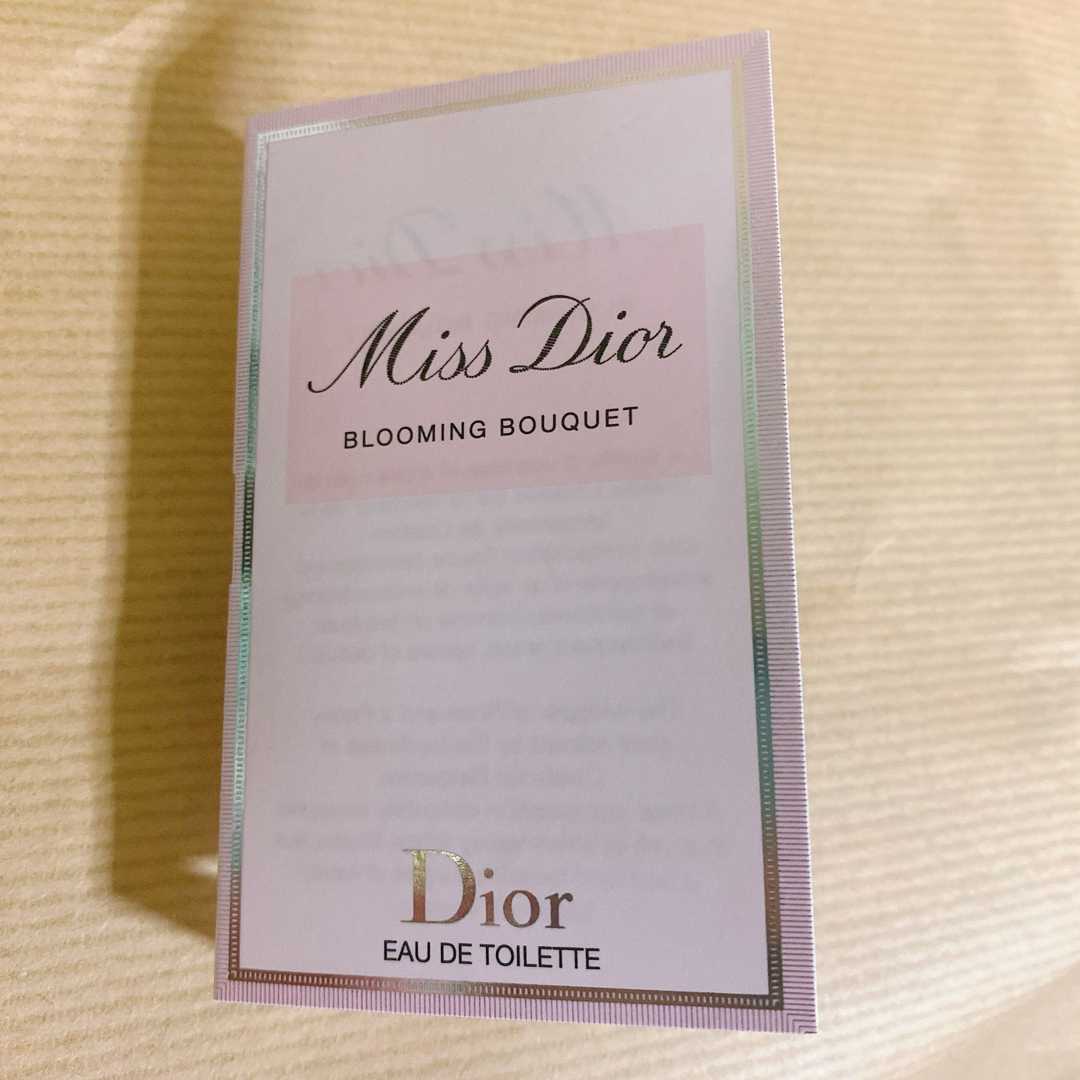 Dior(ディオール)のミスディオール　ブルーミングブーケ　香水サンプル　1ml コスメ/美容の香水(香水(女性用))の商品写真