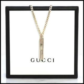 グッチ(Gucci)のグッチ　225055　 スモールGモチーフ　ネックレス Ag SV 925(ネックレス)