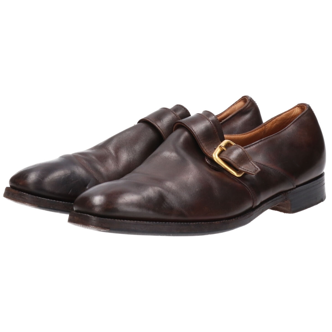 Church's(チャーチ)の古着 チャーチ CHURCH'S モンクストラップシューズ 英国製 9 メンズ27.5cm /saa010399 メンズの靴/シューズ(ドレス/ビジネス)の商品写真