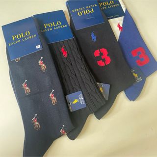 POLO RALPH LAUREN - 24 ポロ　ラルフローレン　靴下　カジュアルソックス　ブランド　メンズ　紳士