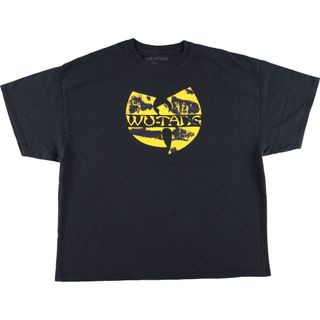 古着 ビッグサイズ WU-TANG CLAN ウータンクラン バンドTシャツ バンT メンズXXXL /eaa438136(Tシャツ/カットソー(半袖/袖なし))