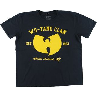 古着 Philcos WU-TANG CLAN ウータンクラン バンドTシャツ バンT メンズXL /eaa438137(Tシャツ/カットソー(半袖/袖なし))