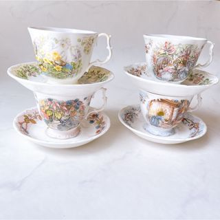 Royal Doulton - ロイヤルドルトン　カップアンドソーサー　春夏秋冬