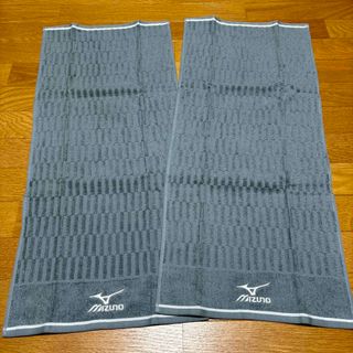 ミズノ(MIZUNO)のMIZUNO ミズノ　刺繍ロゴ入り　タオル　フェイスタオル　2枚(その他)