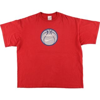 ナイキ(NIKE)の古着 ナイキ NIKE BASKETBALL ロゴTシャツ USA製 メンズXXL /eaa431859(Tシャツ/カットソー(半袖/袖なし))