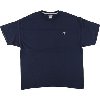 チャンピオン(Champion)の古着 チャンピオン Champion ワンポイントロゴTシャツ メンズXXL /eaa431887(Tシャツ/カットソー(半袖/袖なし))