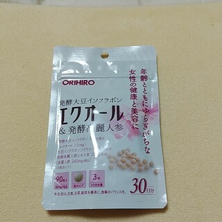 オリヒロ(ORIHIRO)のエクオール＆発酵高麗人参　30日分(その他)