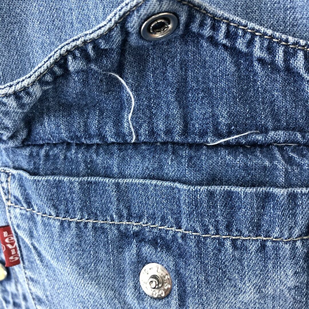 Levi's(リーバイス)の古着 リーバイス Levi's 長袖 デニム ウエスタンシャツ メンズXL /eaa438252 メンズのトップス(シャツ)の商品写真