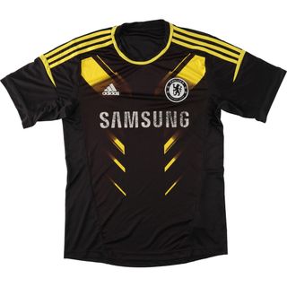 アディダス(adidas)の古着 アディダス adidas チェルシーFC サッカーユニフォーム ゲームシャツ メンズM /eaa438460(Tシャツ/カットソー(半袖/袖なし))