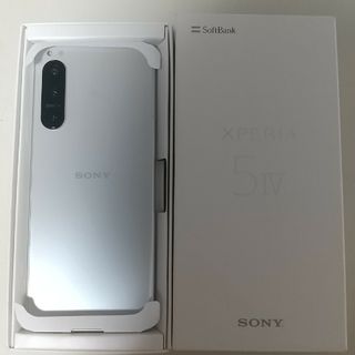 エクスペリア(Xperia)のXperia 5 IV  128 GB 　ホワイト　本体　未使用品(スマートフォン本体)