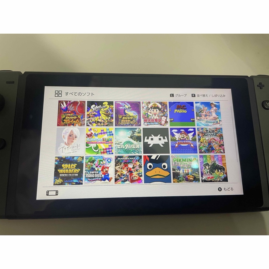 Nintendo Switch(ニンテンドースイッチ)のswitch  エンタメ/ホビーのゲームソフト/ゲーム機本体(携帯用ゲーム機本体)の商品写真