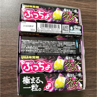 ユーハミカクトウ(UHA味覚糖)のぷっちょ　ぶどう(菓子/デザート)