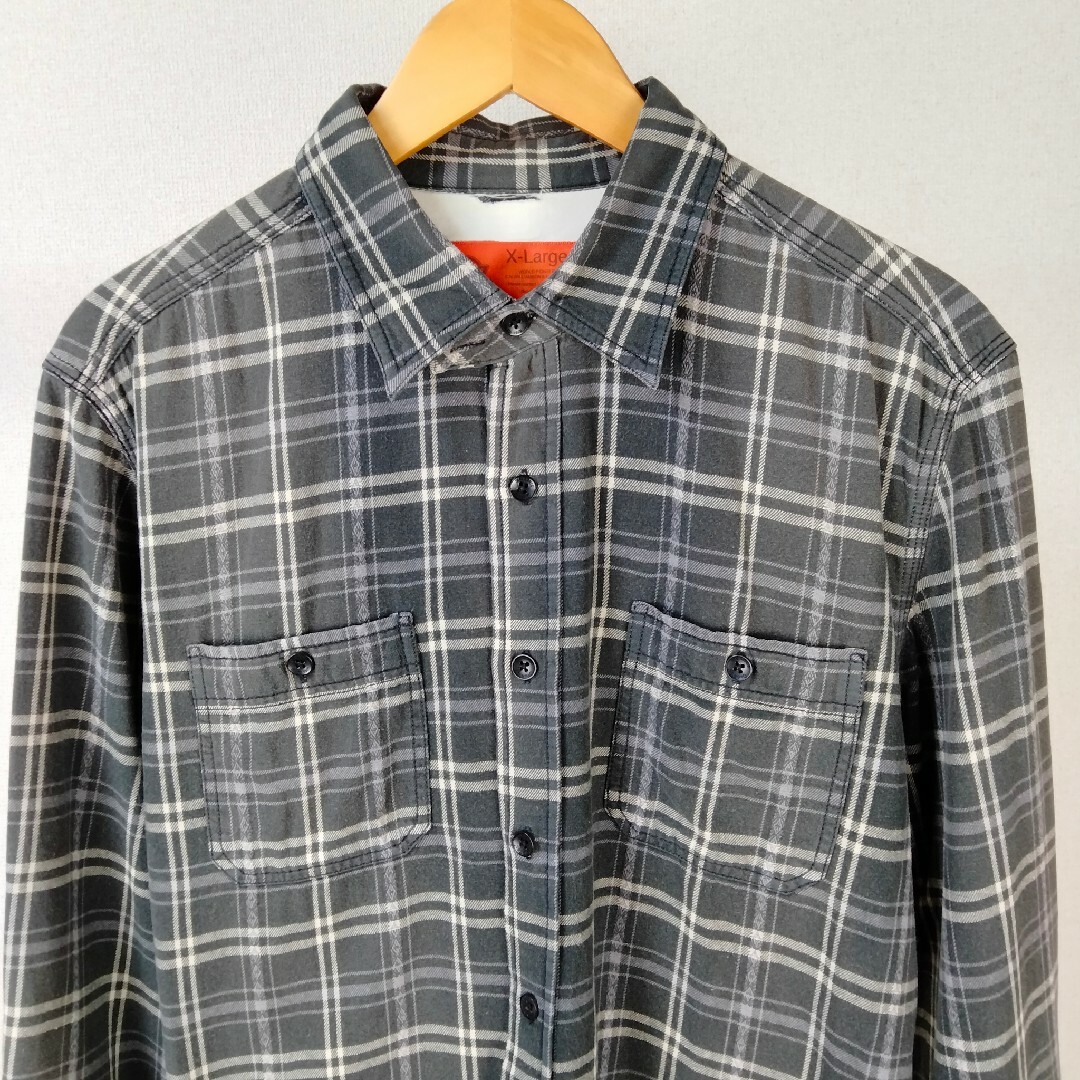 Dickies(ディッキーズ)の90s DICKIES ディッキーズ　チェック柄　ワークシャツ　古着　アメカジ メンズのトップス(シャツ)の商品写真