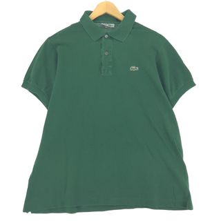 ラコステ(LACOSTE)の古着 ラコステ LACOSTE CHEMISE フレンチラコステ 半袖 ポロシャツ フランス製 6 メンズXL /eaa436185(ポロシャツ)