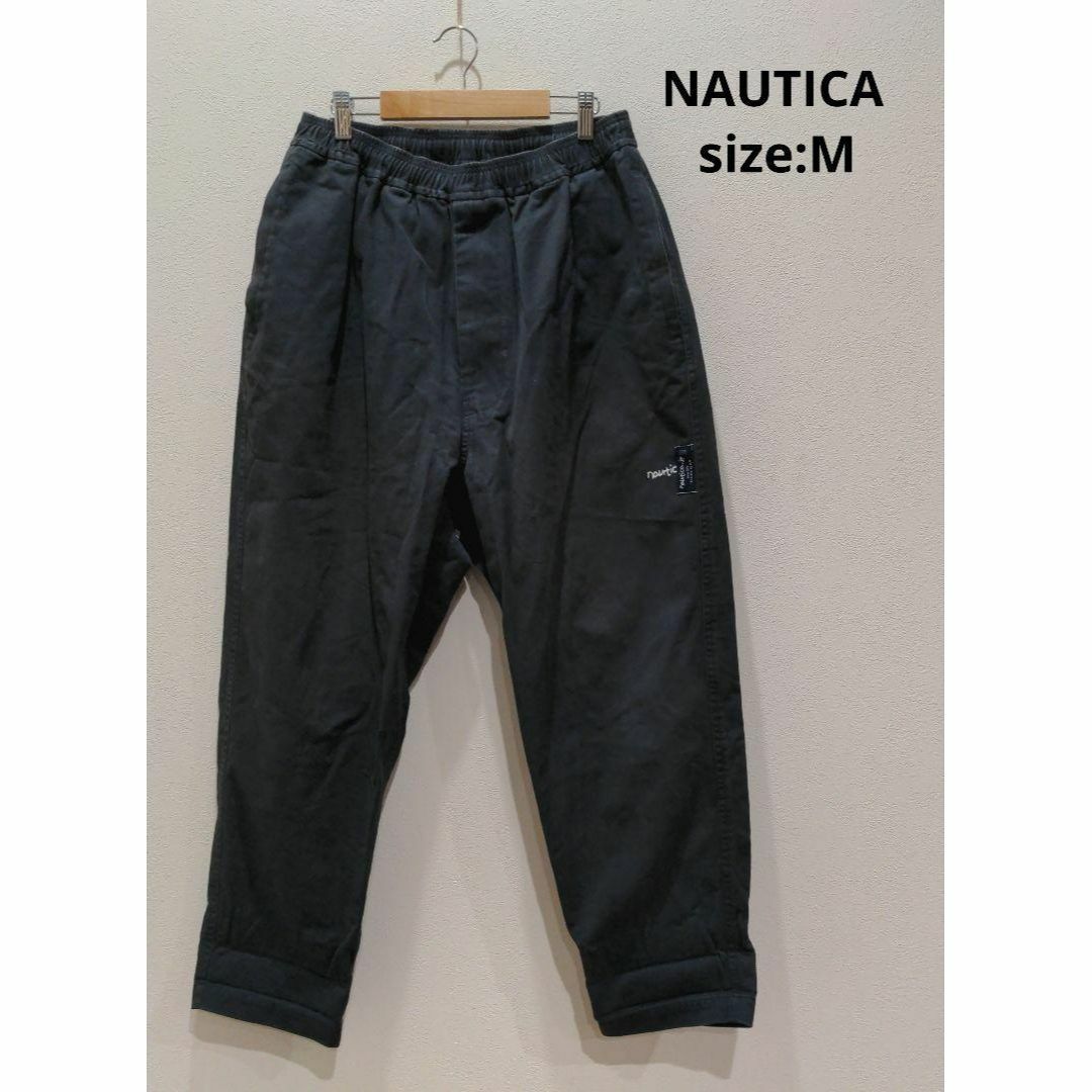 NAUTICA(ノーティカ)のNAUTICA ノーティカ ウエストゴム チノパン チャコールグレー Ｍ メンズのパンツ(チノパン)の商品写真