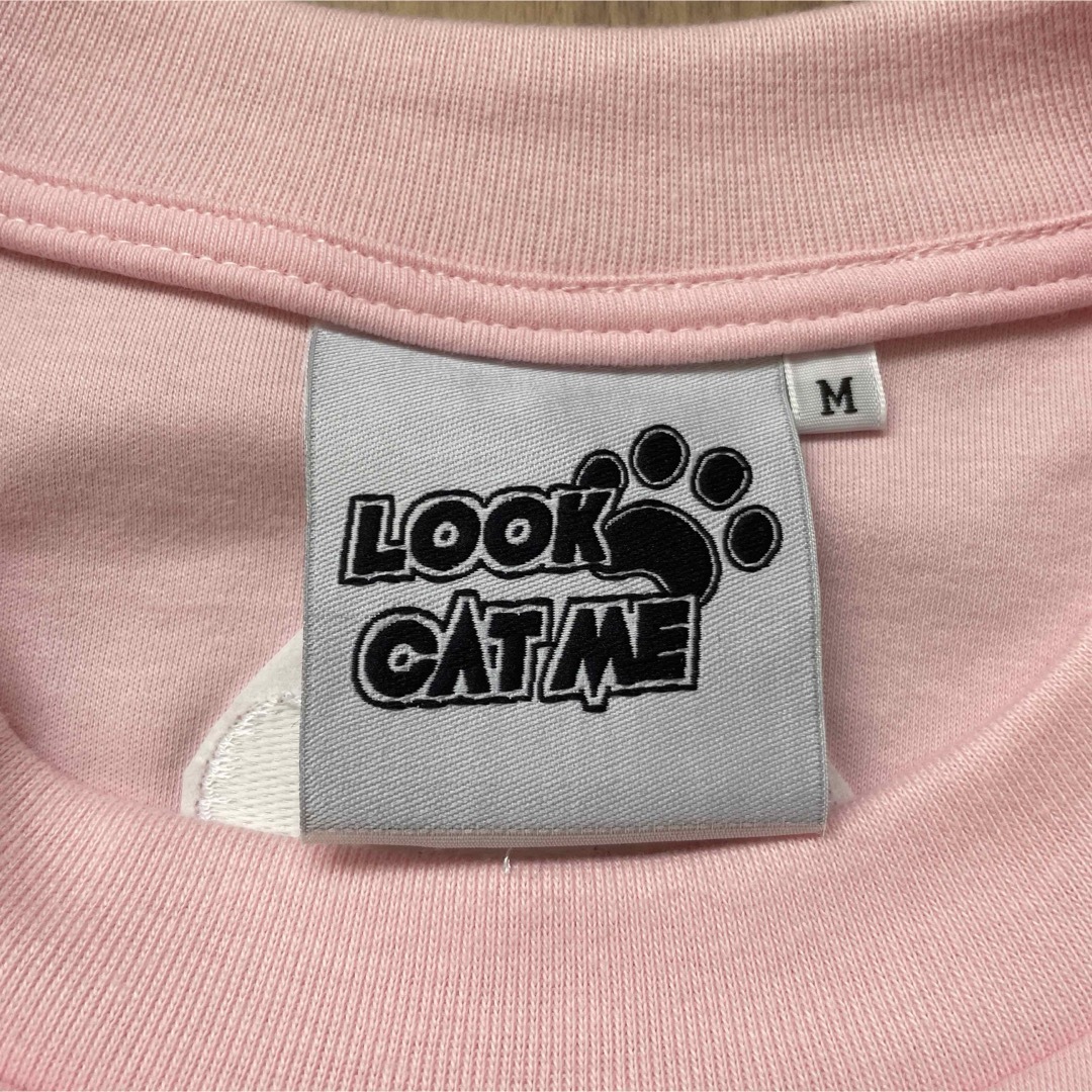 Newwave LOOK CAT ME Tシャツ Mサイズ ピンク エンタメ/ホビーのタレントグッズ(その他)の商品写真