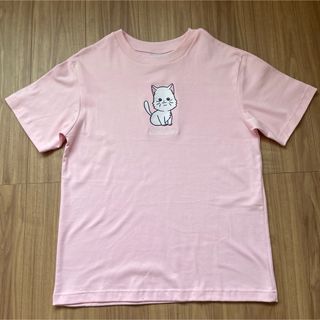 Newwave LOOK CAT ME Tシャツ Mサイズ ピンク(その他)