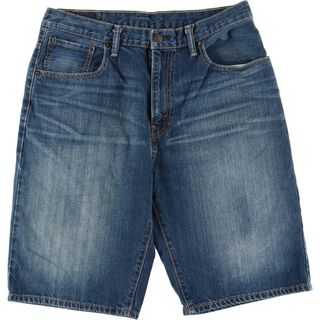 リーバイス(Levi's)の古着 リーバイス Levi's 569 デニムショーツ ハーフパンツ メンズw33 /eaa438419(ショートパンツ)