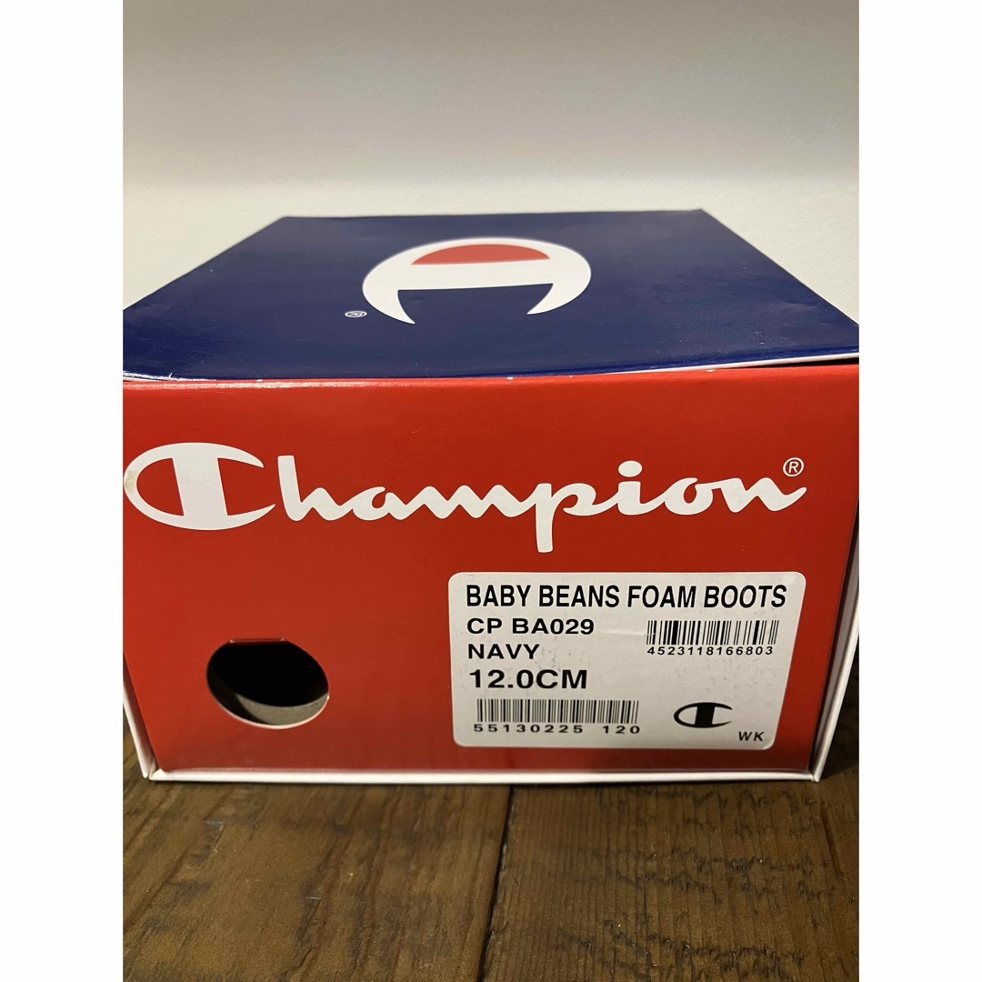 Champion(チャンピオン)の☆チャンピオン ブーツ 12cm 数回のみ着用☆ キッズ/ベビー/マタニティのベビー靴/シューズ(~14cm)(ブーツ)の商品写真