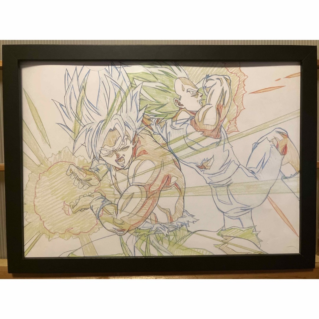 ドラゴンボー超 孫悟空&ベジータ かめはめ波&ギャリック砲 額装品 鳥山明 | フリマアプリ ラクマ ドラゴンボー超 孫悟空&ベジータ かめはめ波&ギャリック砲 額装品 鳥山明 | フリマアプリ ラクマ