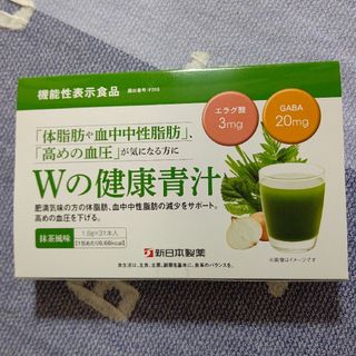 シンニホンセイヤク(Shinnihonseiyaku)の新日本製薬 Wの健康青汁 1箱 1.8g×31本入り(青汁/ケール加工食品)