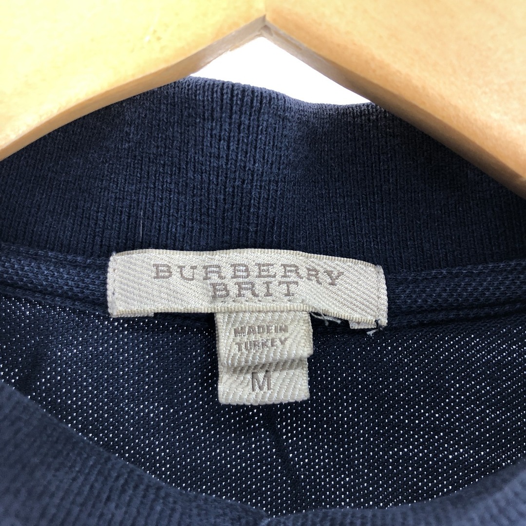 BURBERRY(バーバリー)の古着 バーバリー Burberry's BRIT ブリット 半袖 ポロシャツ メンズM /eaa436189 メンズのトップス(ポロシャツ)の商品写真