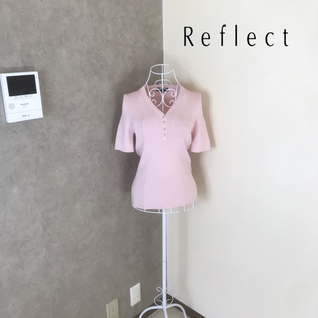 ReFLEcT(リフレクト)のリフレクト♡1度着用　リブカットソー　大きいサイズ 42 レディースのトップス(カットソー(半袖/袖なし))の商品写真