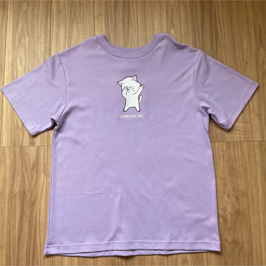 Newwave LOOK CAT ME Tシャツ Mサイズ  パープル 紫 エンタメ/ホビーのタレントグッズ(その他)の商品写真