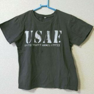 USAF  半袖　Tシャツ150cm　&　DENIM  DUNGAREE　ランニ(Tシャツ/カットソー)