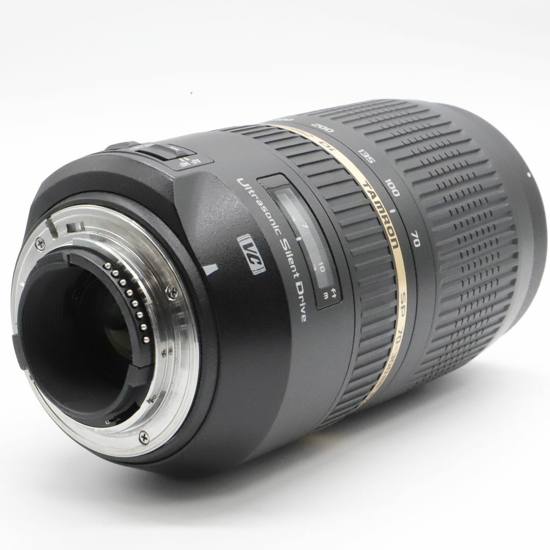 TAMRON(タムロン)の【ほぼ新品】 SP 70-300mm F4-5.6  ニコン用 607 スマホ/家電/カメラのカメラ(レンズ(ズーム))の商品写真