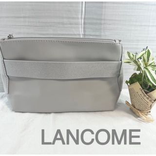 ランコム(LANCOME)のLANCOME ランコム ポーチ グレー シンプル モノトーン コスメ(ポーチ)