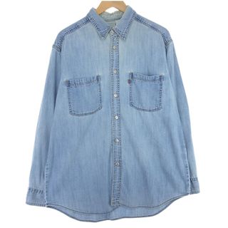 リーバイス(Levi's)の古着 リーバイス Levi's 長袖 デニムシャツ メンズM /eaa438257(シャツ)