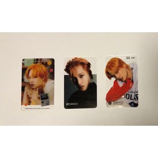 エクソ(EXO)のEXO カイ 透明 フォトカード  ①(アイドルグッズ)