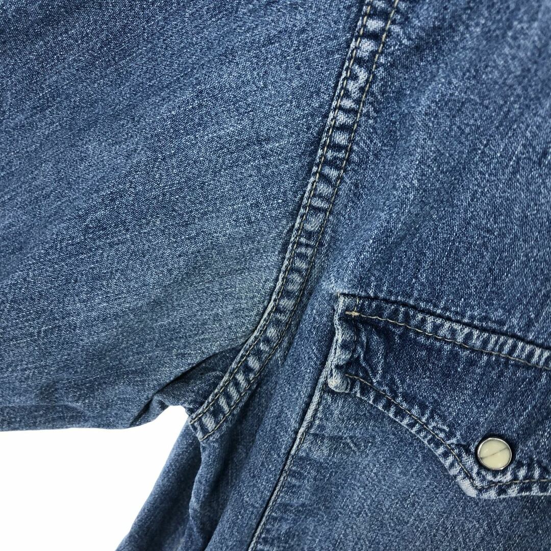 Levi's(リーバイス)の古着 リーバイス Levi's 長袖 デニム ウエスタンシャツ メンズL /eaa438253 メンズのトップス(シャツ)の商品写真