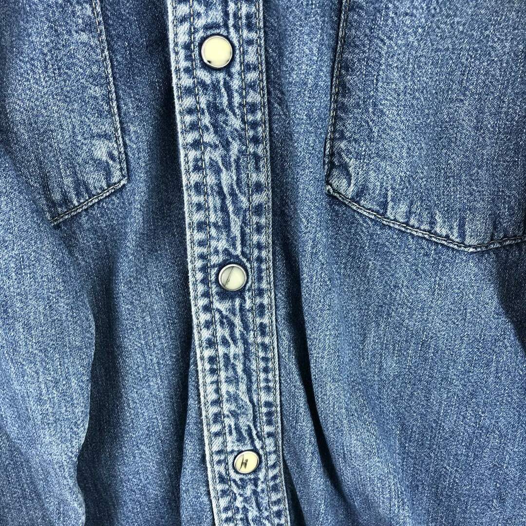 Levi's(リーバイス)の古着 リーバイス Levi's 長袖 デニム ウエスタンシャツ メンズL /eaa438253 メンズのトップス(シャツ)の商品写真