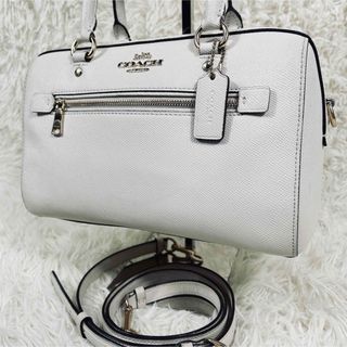 コーチ(COACH)の【良品】コーチ　ミニボストン　ローワン　サッチェル　2way　F79946(ハンドバッグ)