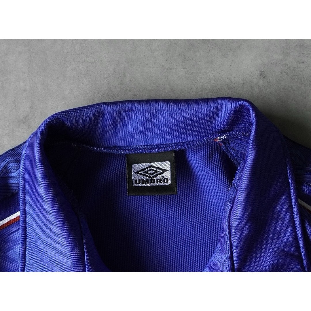 UMBRO(アンブロ)の00s UMBRO 刺繍ロゴ トラックジャケット ジャージ ブルー  メンズのトップス(ジャージ)の商品写真