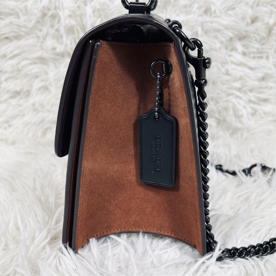【希少・美品】コーチ ハンドバッグ 2way トップハンドル ターンロック 【希少・美品】コーチ ハンドバッグ 2way トップハンドル ターンロック