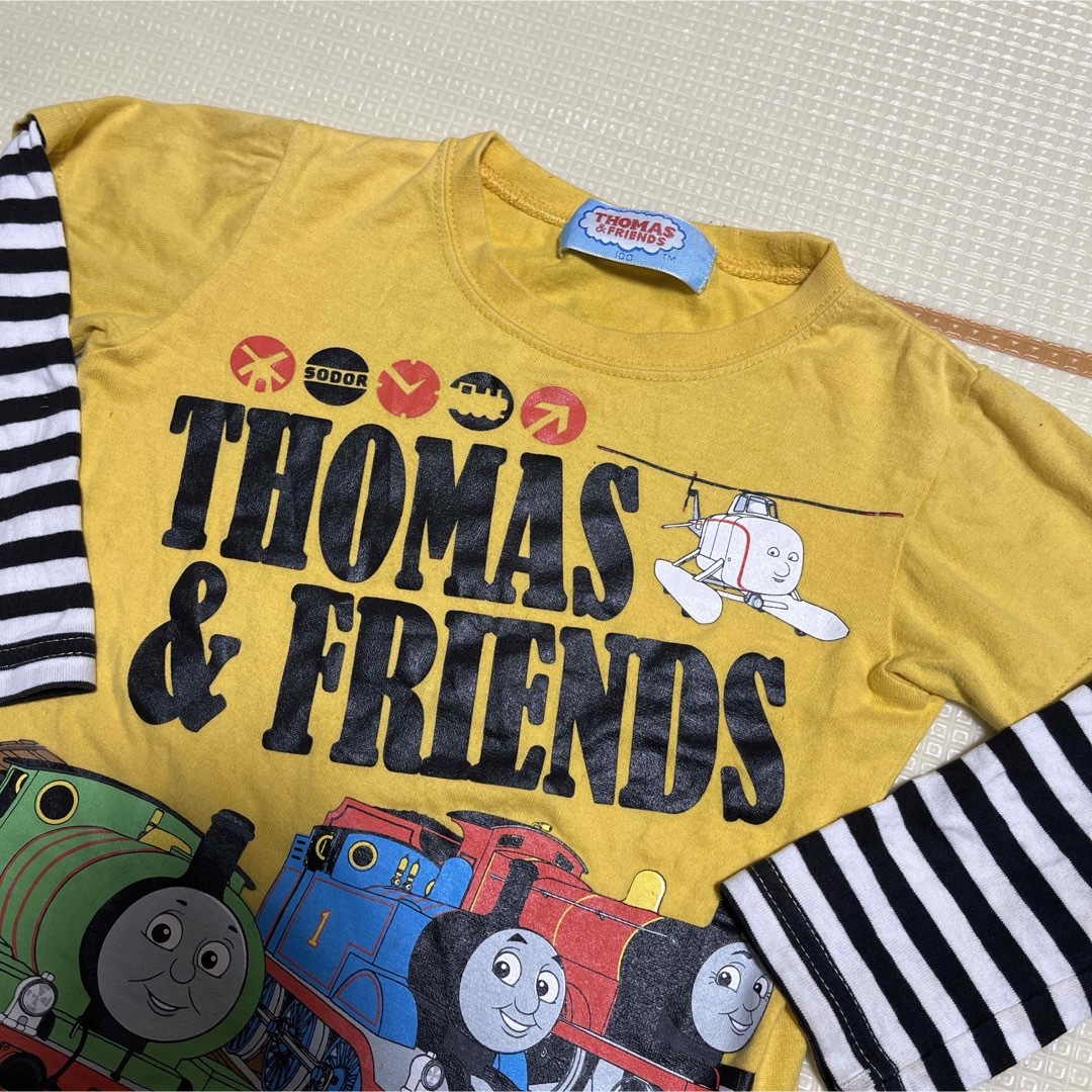 トーマス　ロンT 100cm キッズ/ベビー/マタニティのキッズ服男の子用(90cm~)(Tシャツ/カットソー)の商品写真