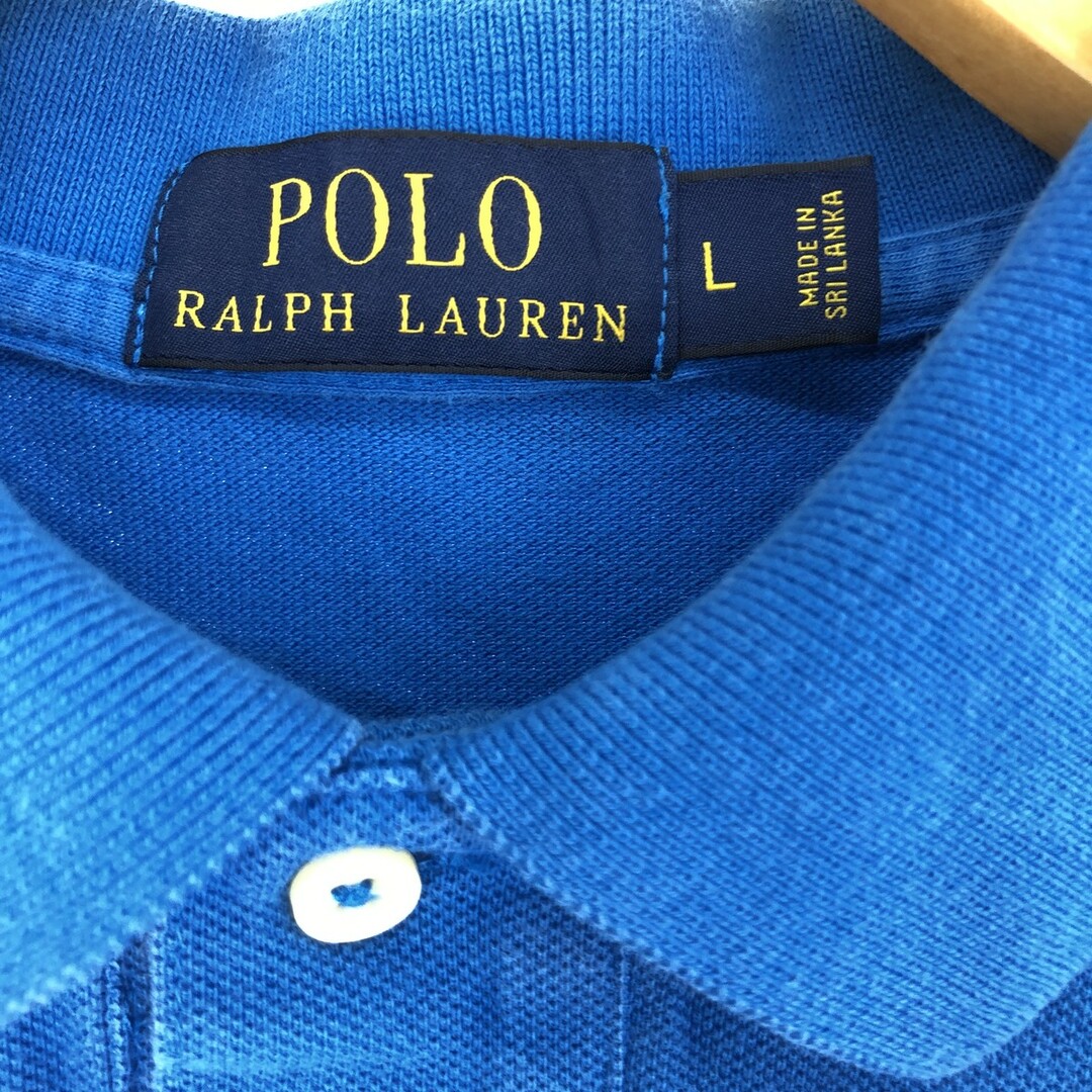 Ralph Lauren(ラルフローレン)の古着 ラルフローレン Ralph Lauren POLO RALPH LAUREN 半袖 ポロシャツ メンズL /eaa436540 メンズのトップス(ポロシャツ)の商品写真