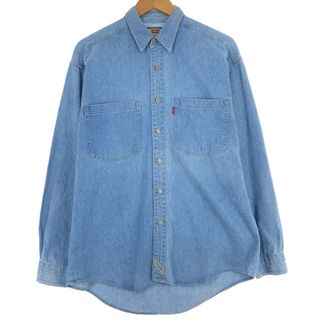 リーバイス(Levi's)の古着 リーバイス Levi's 長袖 デニムシャツ メンズM 長袖 /eaa438921(シャツ)