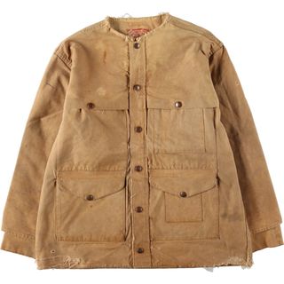 フィルソン(FILSON)の古着 60~70年代 フィルソン FILSON 襟元カットオフ ダック ハンティングジャケット メンズM ヴィンテージ /eaa378006(その他)