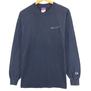 チャンピオン(Champion)の古着 チャンピオン Champion ロングTシャツ ロンT メンズM /eaa430010(Tシャツ/カットソー(半袖/袖なし))